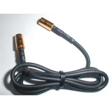 Cablu de antenă Wittenberg Antennen 1 m, SMB mamă FME tată RG174, 50 Ohm, negru 103517