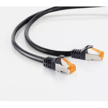 Cablu patch exterior S CONN Maximum Connectivity Cat 6A S/FTP, 2 m, negru 08-26035