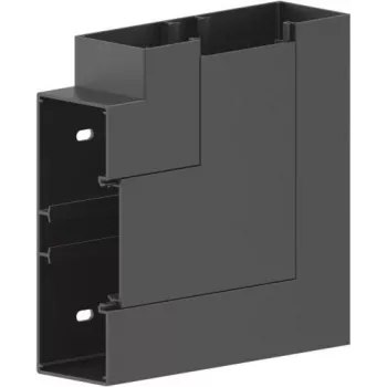 GGK BR 60x170/80-FW Colț plat 60x170/80 negru intens PVC 12746