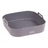 Căptușeală din silicon pentru friteuză cu aer cald LURCH, pătrată, 21 x 21 x 5 cm, antracit 00070206