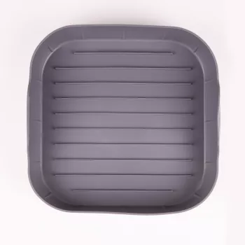 Căptușeală din silicon pentru friteuză cu aer cald LURCH, pătrată, 21 x 21 x 5 cm, antracit 00070206