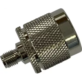 Wittenberg Antennen 103511 Adaptor RF SMA mamă la N tată 50 Ohm alamă nichelată