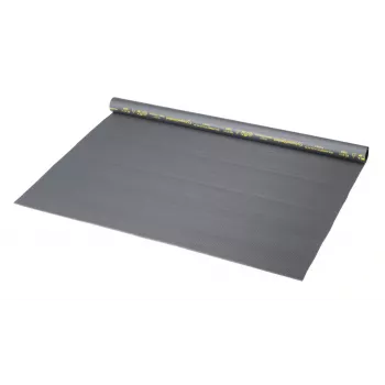 Covor izolant de stat în picioare CIMCO 140217, 1000 V, cauciuc, 3 mm, lățime 1 m, vândut la metru, negru
