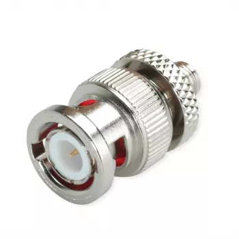 Telegärtner BNC Conector tată la mufă SMA Adaptor coaxial RF 50 Ohm drept J01008A0017
