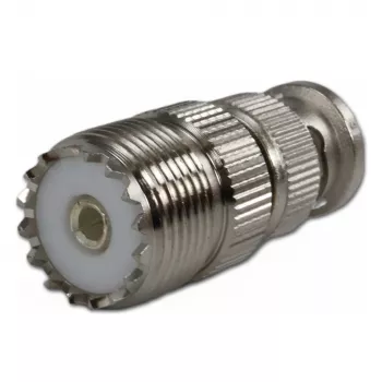 Adaptor coaxial Telegärtner BNC tată la UHF mamă J01008A0803