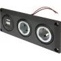 Priză de alimentare încorporată ProCar 67326500 12V/24V cu port de încărcare USB, DIN/ISO 4165, 16A/8A, 5V/2.1A, negru