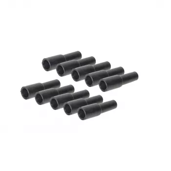 Garnitură de cauciuc SHIVERPEAKS pentru conector F, pachet de 10, negru, protecție împotriva intemperiilor BS85397-SET10