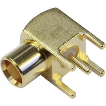 Conector RF TELEGÄRTNER MCX mamă PCB vertical 50 Ohm J01271A0161