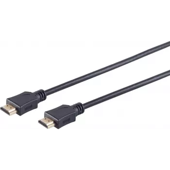 Cablu HDMI Ultra High Speed 8K S CONN MAXIMUM CONNECTIVITY 1 m, negru, 10-45025