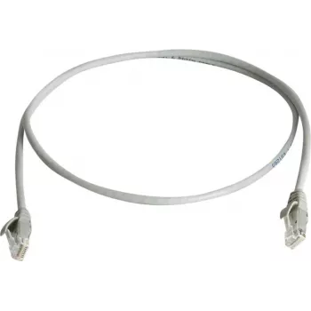 Cablu patch Cat.6 U/UTP Telegärtner, RJ45, gri, 1,5 m L00001E0007