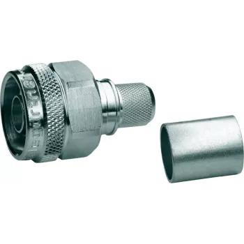 Ștecher N pentru cablu, crimp, Telegärtner, RG-214/U, 1 buc. (J01020A0110)