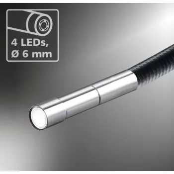 Sondă endoscop Laserliner Micro Camera, Ø 6 mm, 1,5 m, iluminare LED (082.221A)