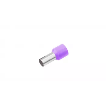 Manșon de capăt de fir Cimco 187103, 0,25 mm², parțial izolat, violet (100 buc.)