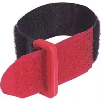 Legătură de cablu cu velcro 25x195mm neagră, pachet de 10 (30006022)