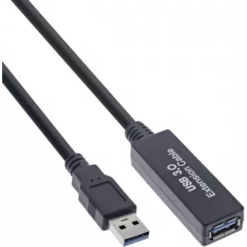 Cablu prelungitor activ USB 3.2 Kindermann 10 m (K-35655A)