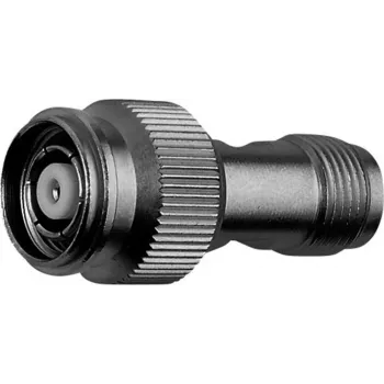 Adaptor coaxial Telegärtner TNC mamă la TNC Reverse tată, 50 Ohm, alamă nichelată, contact central aurit J01014R0001