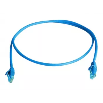 Cablu patch Telegärtner L00000A0292 Cat6 U/UTP RJ45 2m albastru