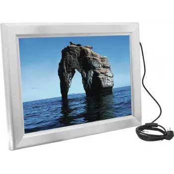 Ramă publicitară iluminată EUROPALMS A2, aluminiu, argintiu 83331751