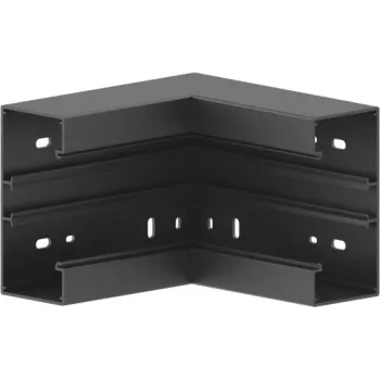 GGK BR 60x130/80-IE, piesă de colț interior 60x130/80 RAL 9005 negru intens PVC, 12795