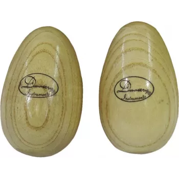 Dimavery Egg Shaker Wood, 2 Pieces, Natural 26055335