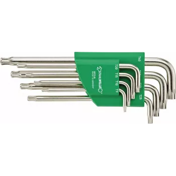 Stahlwille 10771/8, set de chei Torx cu cap sferic, 8 piese (T9-T40), 96432700
