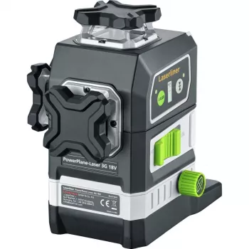 Laserliner PowerPlane-Laser 3G Multi-18V Green, nivelă laser 3 x 360° (unitate de bază), 036.380L