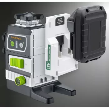 Laserliner PowerPlane-Laser 3G Multi-18V Green, nivelă laser 3 x 360° (unitate de bază), 036.380L