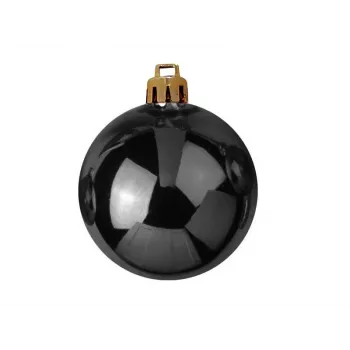 Minge decorativă EUROPALMS 7cm, neagră, set de 6 (83501253)