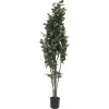 EUROPALMS Schefflera Artificial Plant, 120cm, Green 82600157