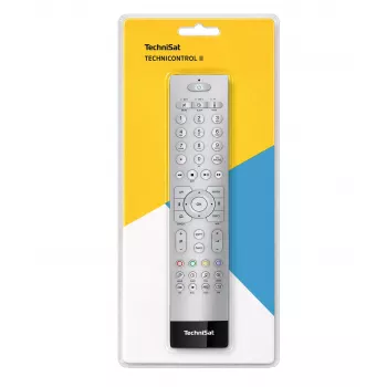 Telecomandă universală TechniSat TechniControl II ALU argintie (cod telecomandă TV) 0002/3859
