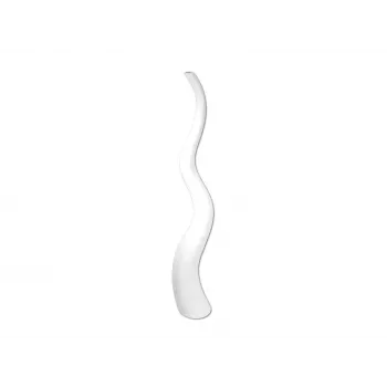 Vază de design EUROPALMS WAVE-125, albă, 83011905