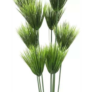 Plantă artificială de papirus EUROPALMS, 150cm, verde, în ghiveci negru 82600223