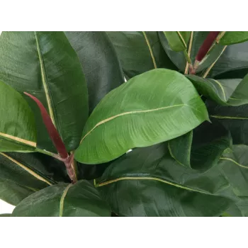 Plantă artificială Ficus elastica EUROPALMS, 120cm 82600150