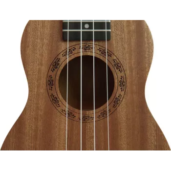 DIMAVERY UK-400 Soprano Ukulele Basswood Natural 26255830
