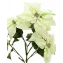Tufă artificială de steaua Crăciunului EUROPALMS, crem, 60cm 83500433
