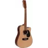 Chitară western acustică DIMAVERY DR-612 cu 12 corzi, natur 26231281