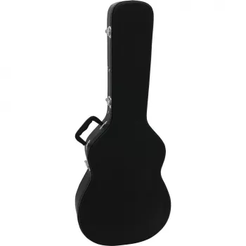 Husă tip form-case pentru chitară western DIMAVERY, neagră (26341022)