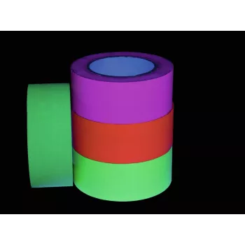 Bandă gaffer 50mm x 25m portocaliu neon UV-activ 30005474