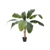Bananier artificial EUROPALMS, 100cm, frunze verzi, ghiveci negru 82509503