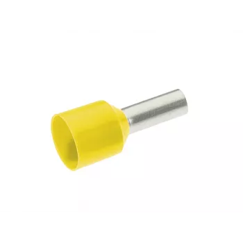 Cimco 187305 Wire End Ferrule 6 mm² Partially Insulated Yellow 100 pcs