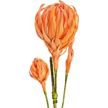 EUROPALMS Artificial Dahlia Branch (EVA), Orange 82530582
