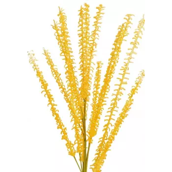 EUROPALMS Ramură de trifoi dulce artificială (EVA), galben 82530588