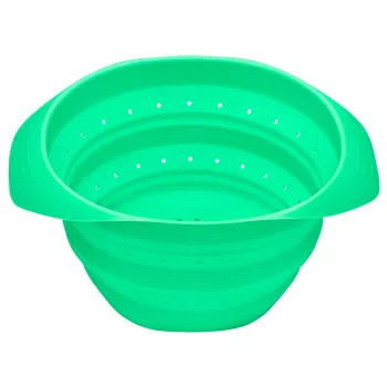 LURCH Collapsible Silicone Sieve 24 cm Green 210285