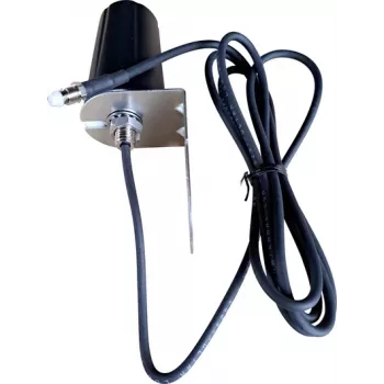 Wittenberg Antennen Antenă omnidirecțională 5G LTE, cablu 2 m, FME mamă, 50 Ohm, montaj perete/stâlp (Poly-103554)