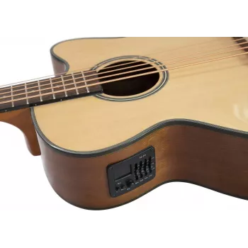 DIMAVERY AB-455 Chitară bas acustică, 5 corzi, natur 26224014