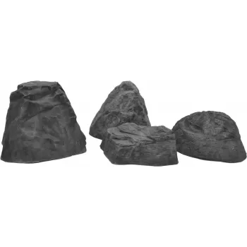 EUROPALMS Stâncă decorativă celtică din fibră de sticlă, piatră artificială 50x40x30cm gri/maro 83313230