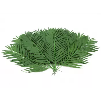 EUROPALMS frunză de palmier cocotier, artificială, 110cm, pachet de 12 82509897