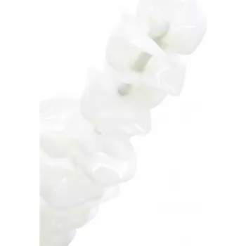 EUROPALMS Crystal Eucalyptus plantă artificială, alb, 81cm, pachet de 12 82600202