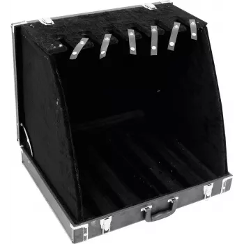 DIMAVERY 6-Guitar Flight Case Stand 26348130