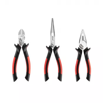 Cimco 104021 VDE Stripping Pliers Set 3-Piece 1000V Insulated